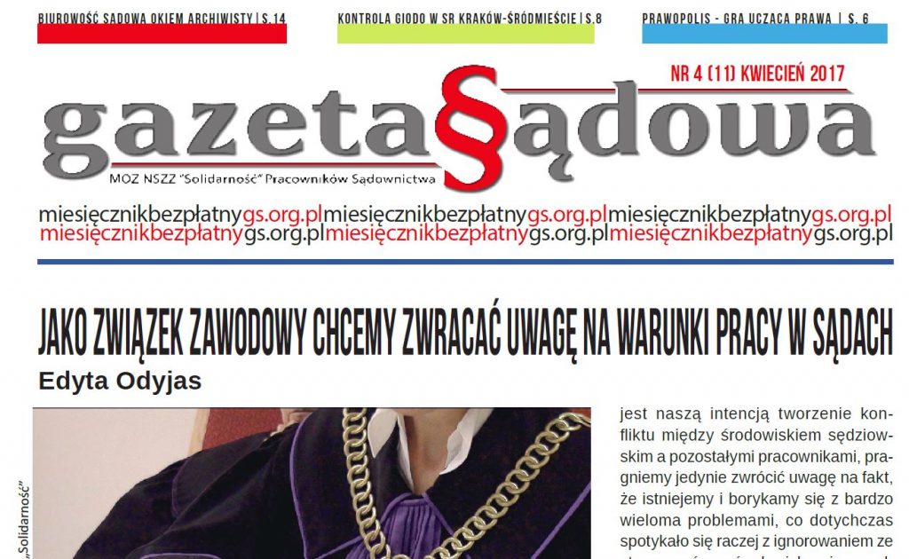 gazeta sądowa