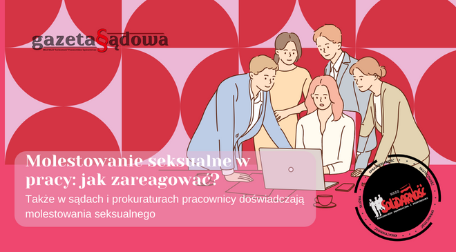 molestowanie seksualne w pracy  ilustracja poradnikowa