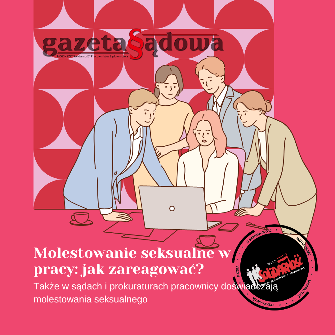 molestowanie seksualne w pracy  ilustracja poradnikowa