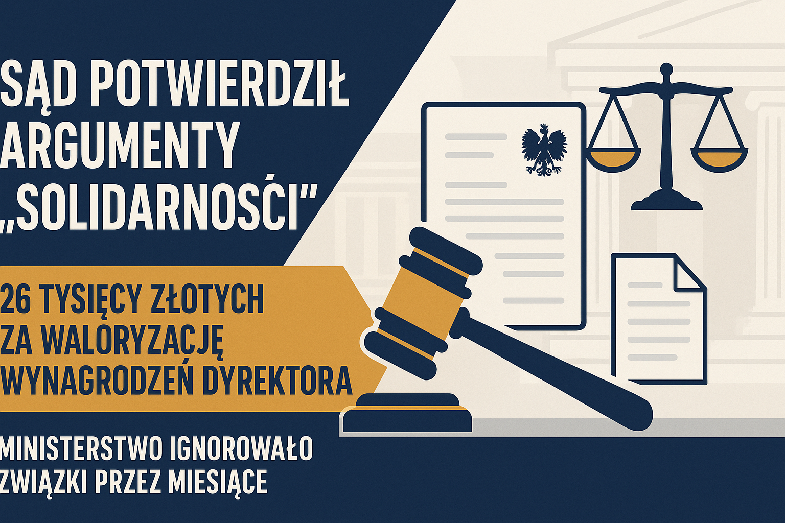 sąd wspiera solidarność  ilustracja wyroku w artykule